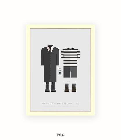 Addams Family Values Fred Birchal Art Print