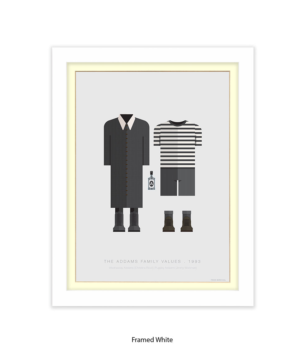 Addams Family Values Fred Birchal Art Print