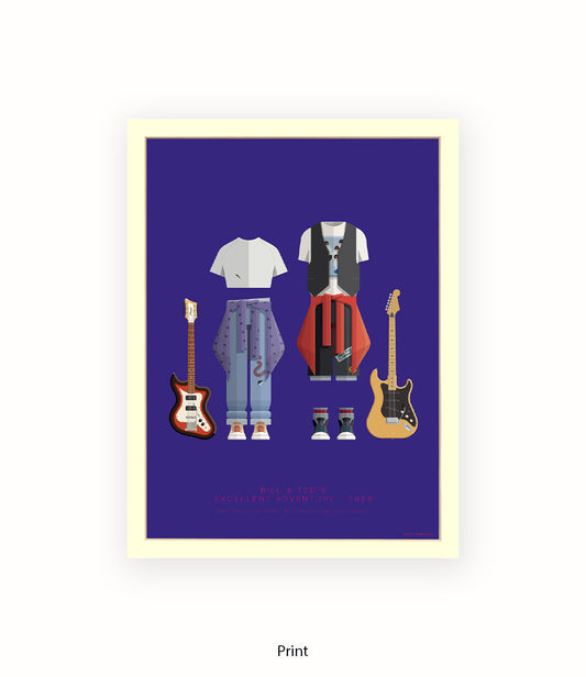 Bill & Ted's Excellent AdventureFred Birchal Art Print