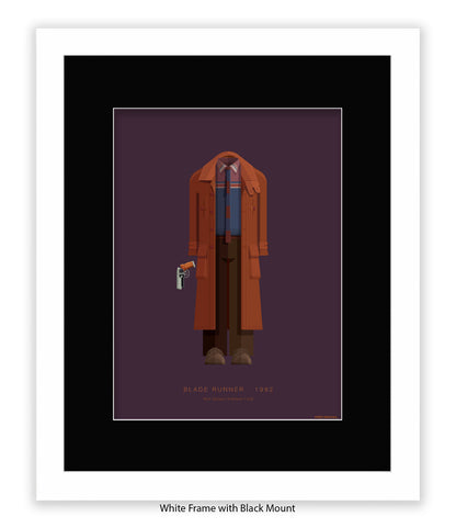 Blade Runner Rick Fred Birchal Art Print