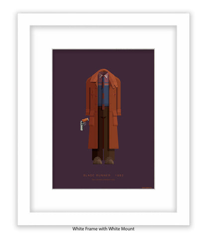 Blade Runner Rick Fred Birchal Art Print