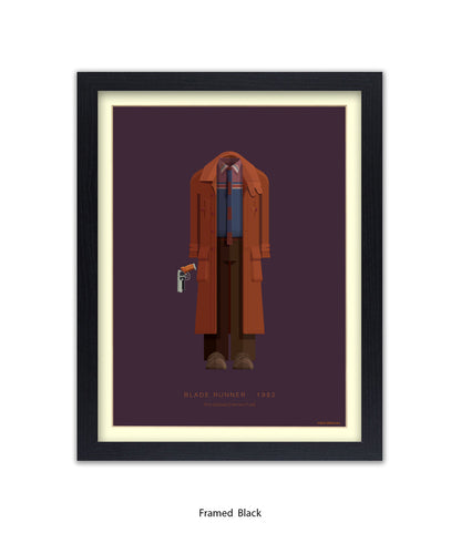 Blade Runner Rick Fred Birchal Art Print