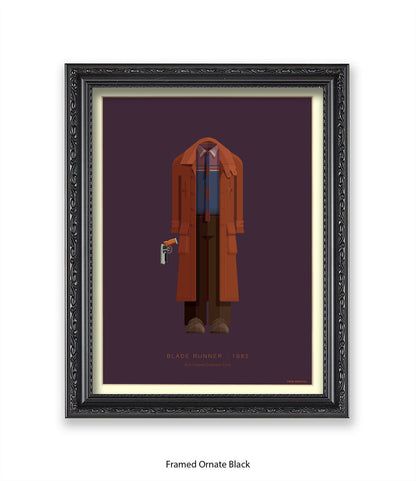 Blade Runner Rick Fred Birchal Art Print