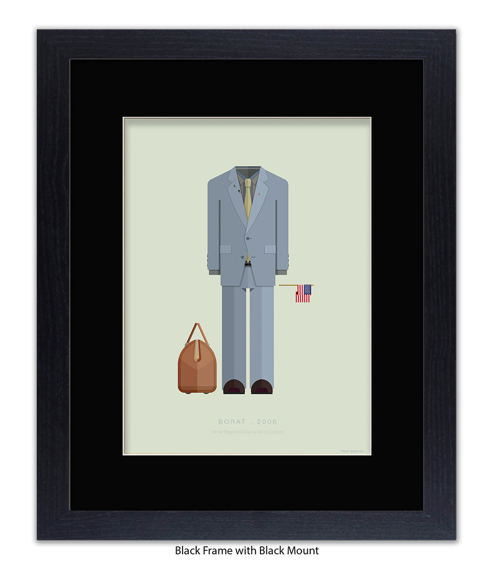 Borat Fred Birchal Art Print