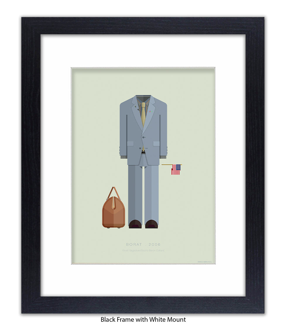 Borat Fred Birchal Art Print