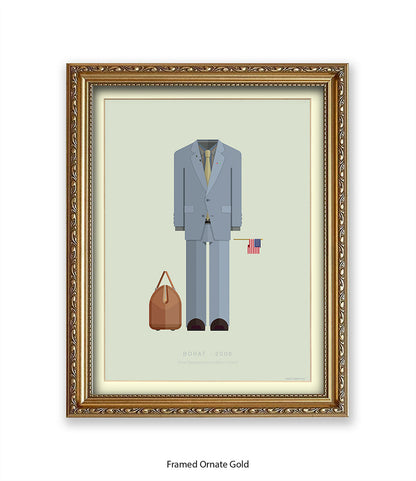 Borat Fred Birchal Art Print