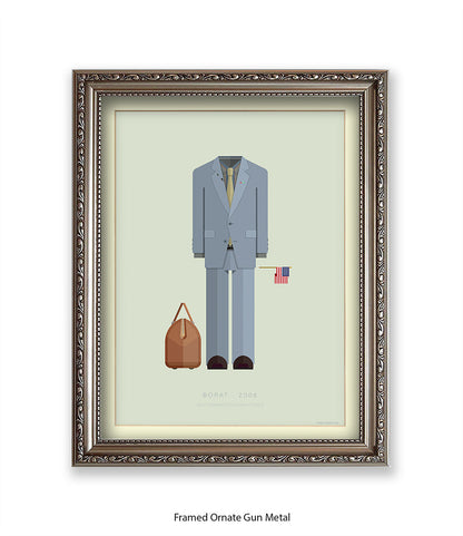 Borat Fred Birchal Art Print