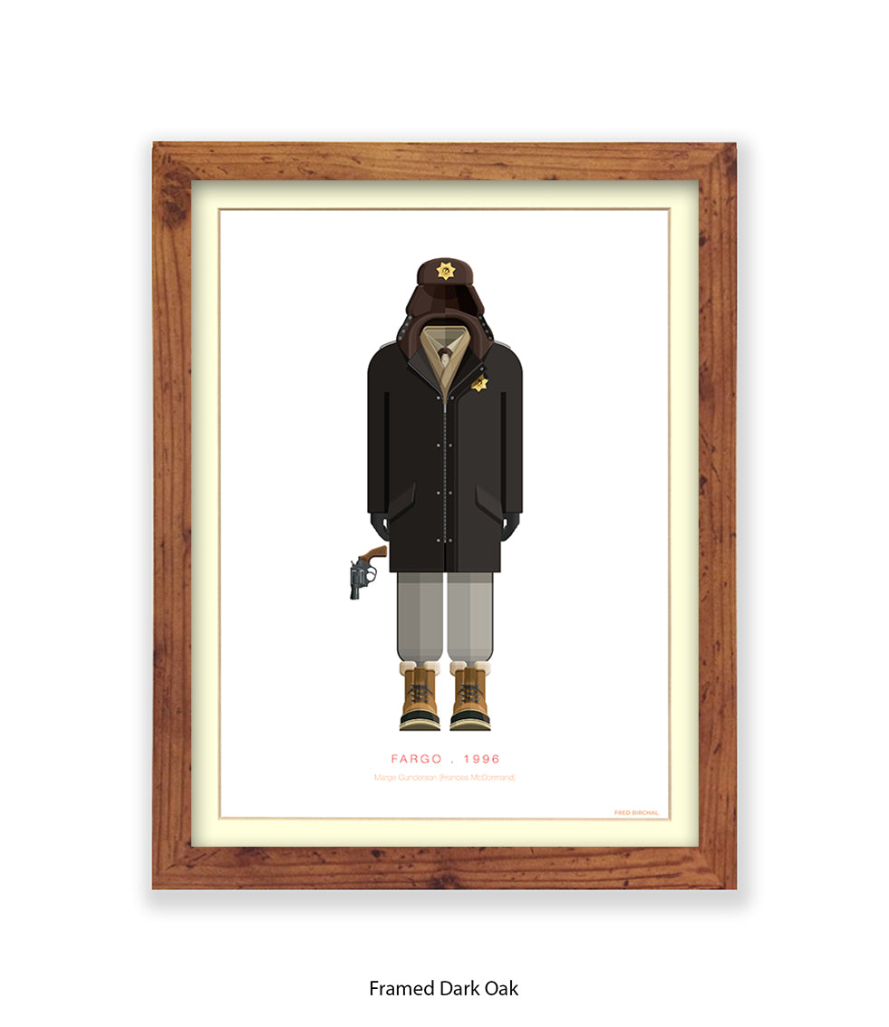 Fargo Fred Birchal Art Print