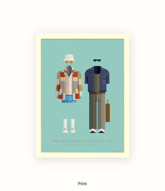 Fear & Loathing In Las Vegas Fred Birchal Art Print