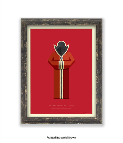 Flash Gordon Fred Birchal Art Print