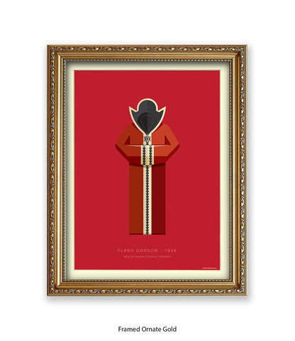 Flash Gordon Fred Birchal Art Print