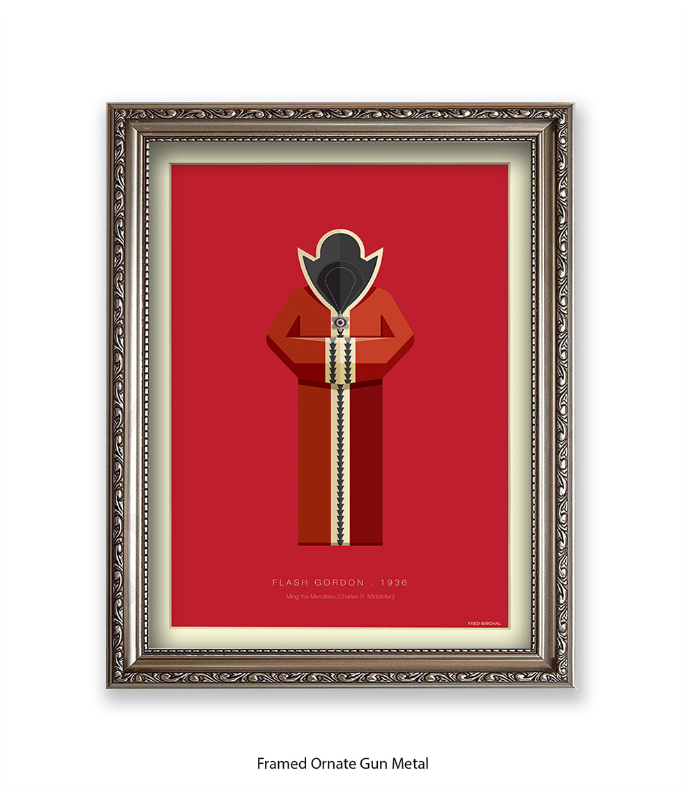 Flash Gordon Fred Birchal Art Print