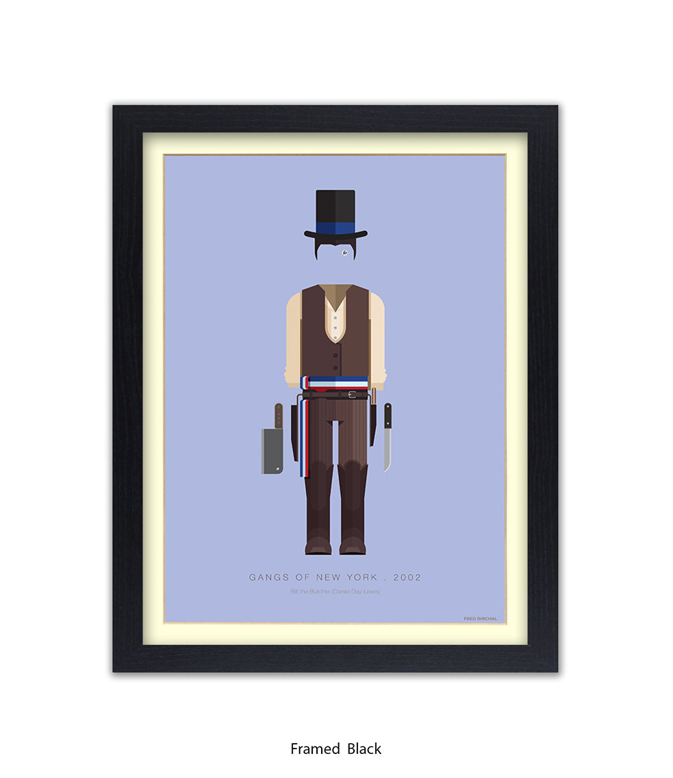 Gangs Of New York Bill The Butcher Fred Birchal Art Print