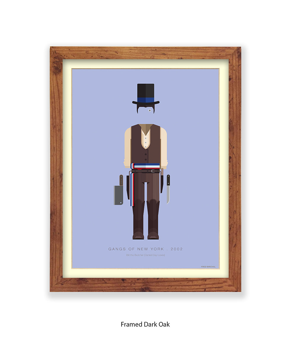 Gangs Of New York Bill The Butcher Fred Birchal Art Print