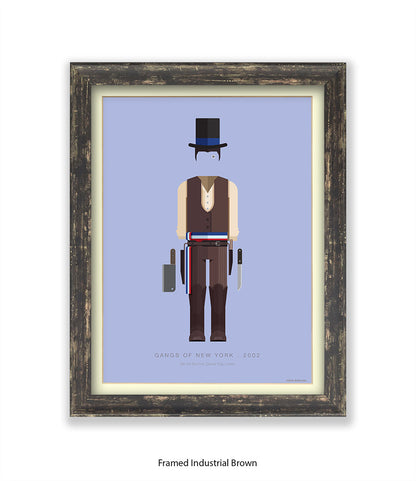 Gangs Of New York Bill The Butcher Fred Birchal Art Print