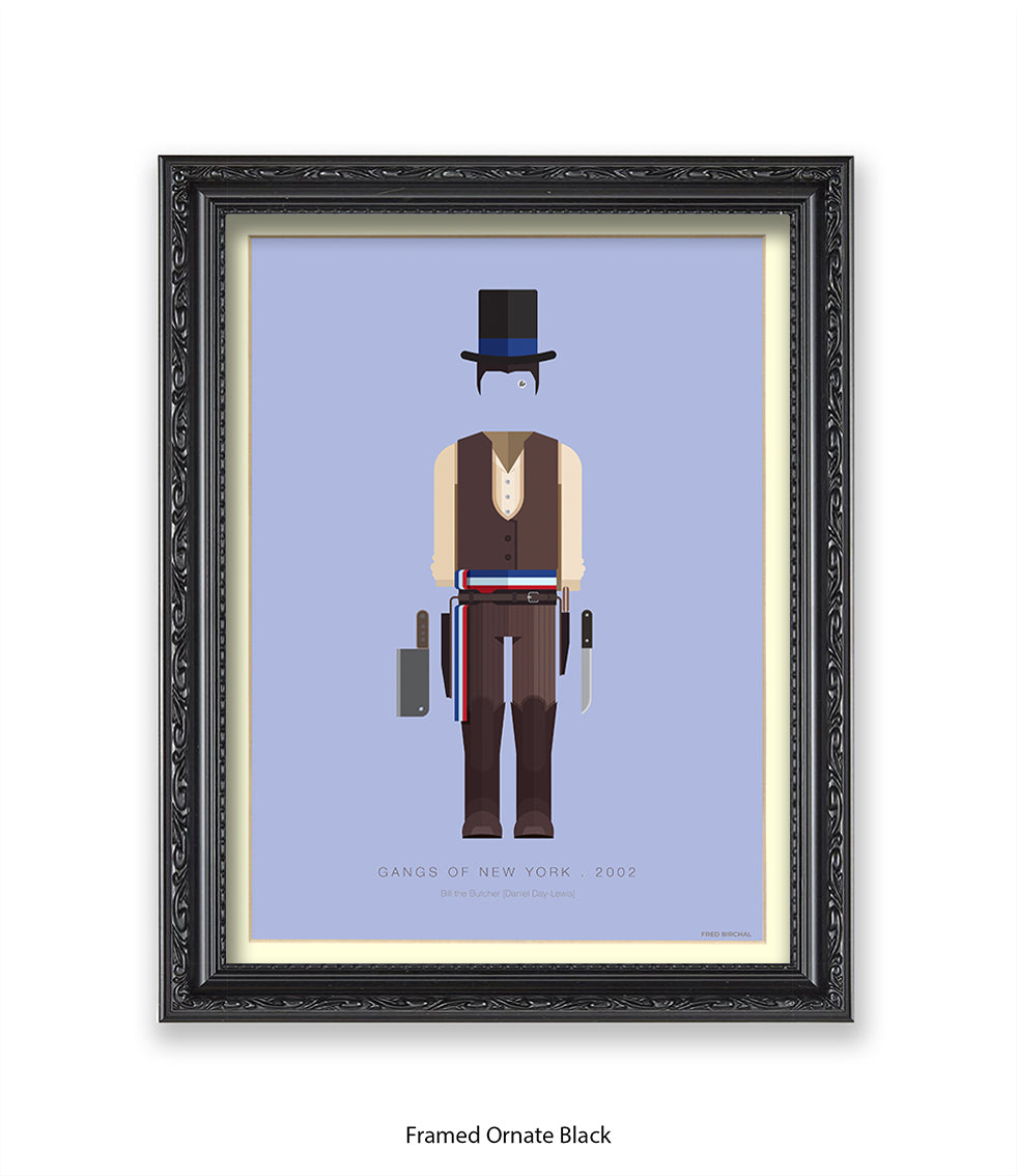 Gangs Of New York Bill The Butcher Fred Birchal Art Print