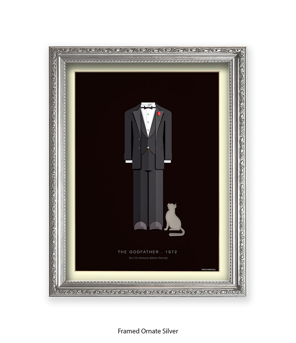 Godfather Don Vito Corleone Fred Birchal Art Print