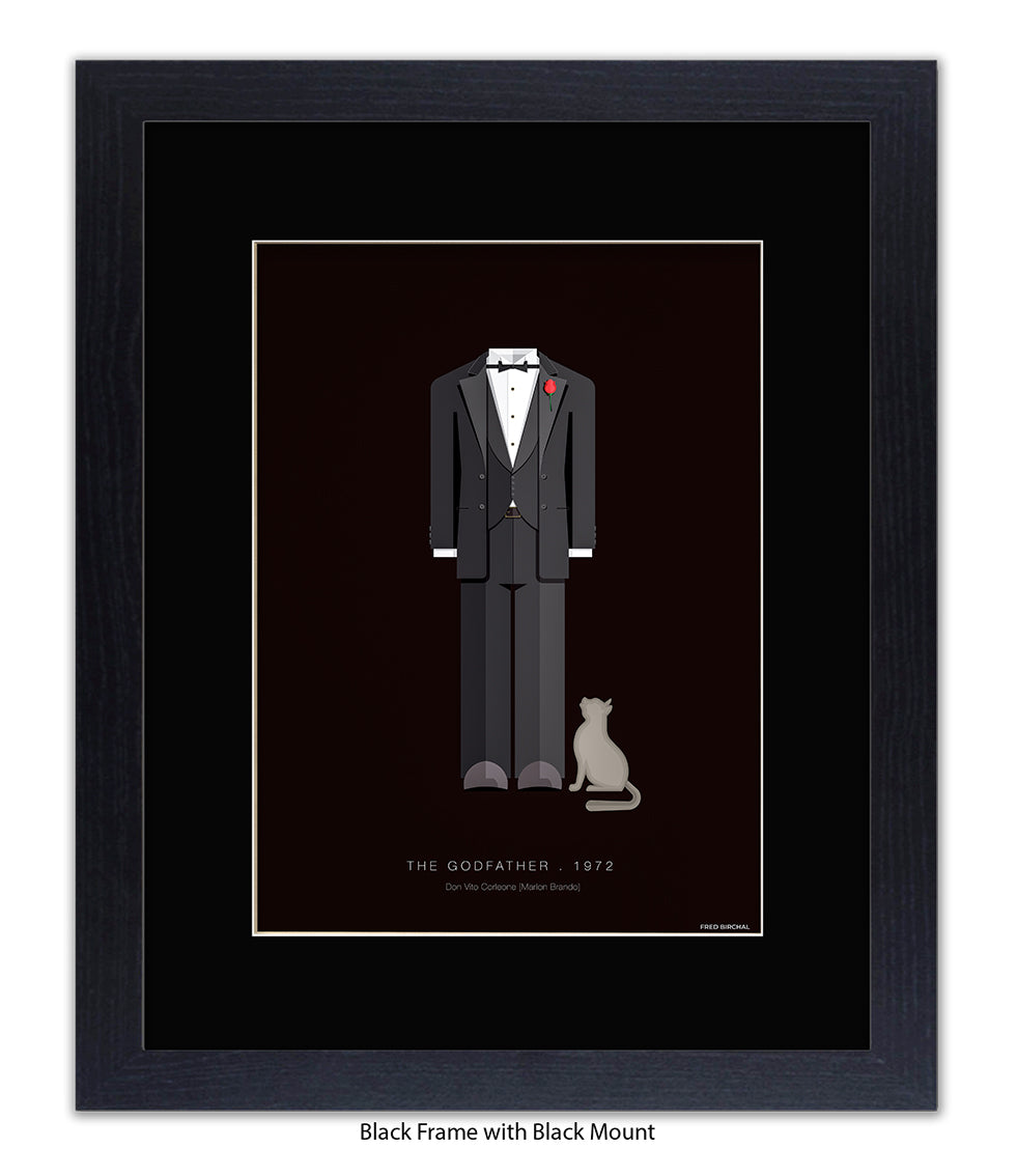 Godfather Don Vito Corleone Fred Birchal Art Print