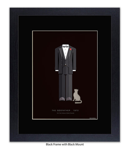 Godfather Don Vito Corleone Fred Birchal Art Print