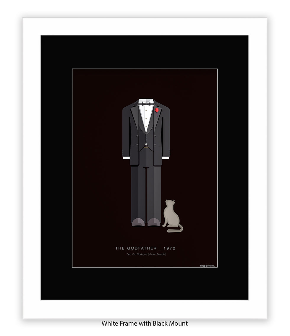 Godfather Don Vito Corleone Fred Birchal Art Print