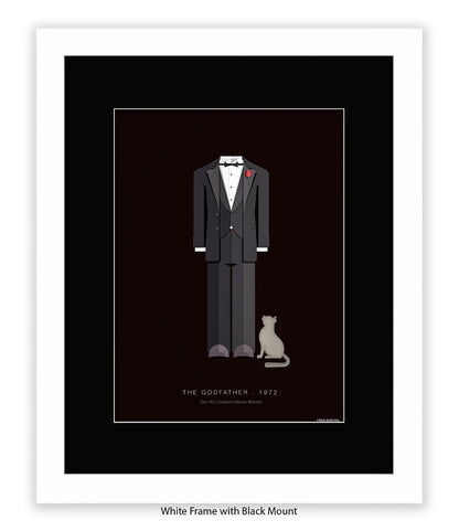 Godfather Don Vito Corleone Fred Birchal Art Print