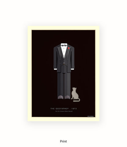 Godfather Don Vito Corleone Fred Birchal Art Print