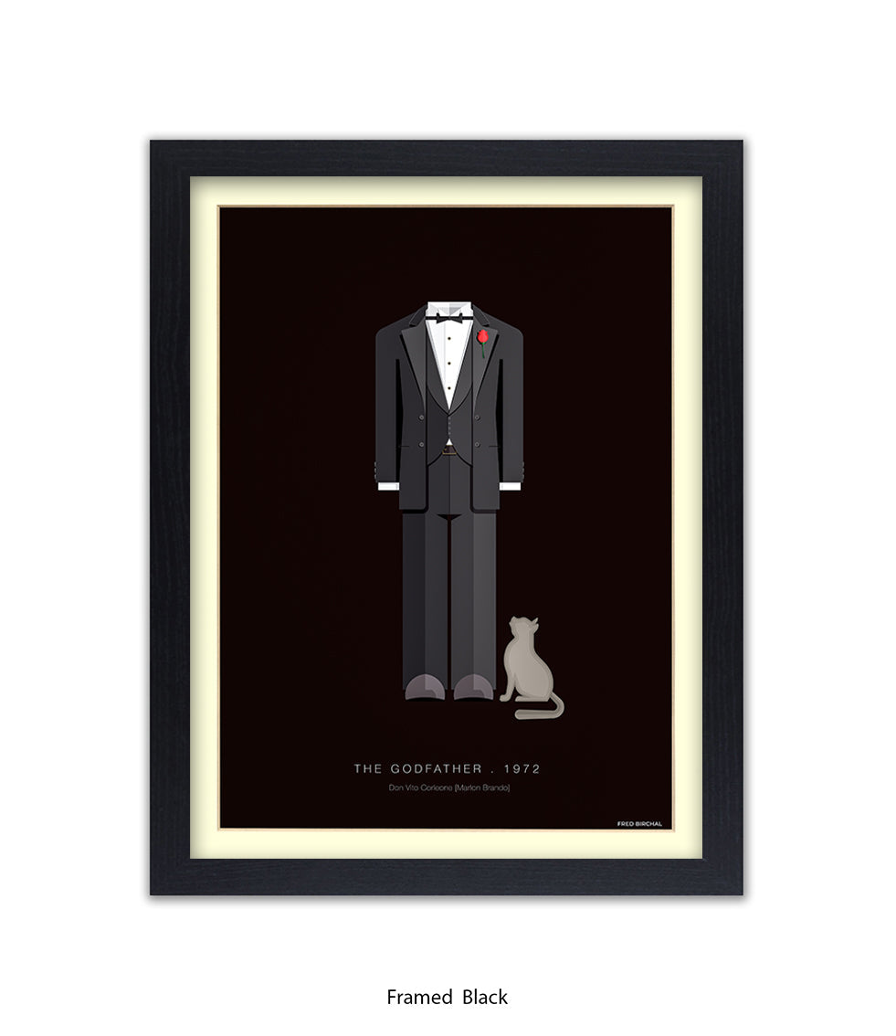 Godfather Don Vito Corleone Fred Birchal Art Print