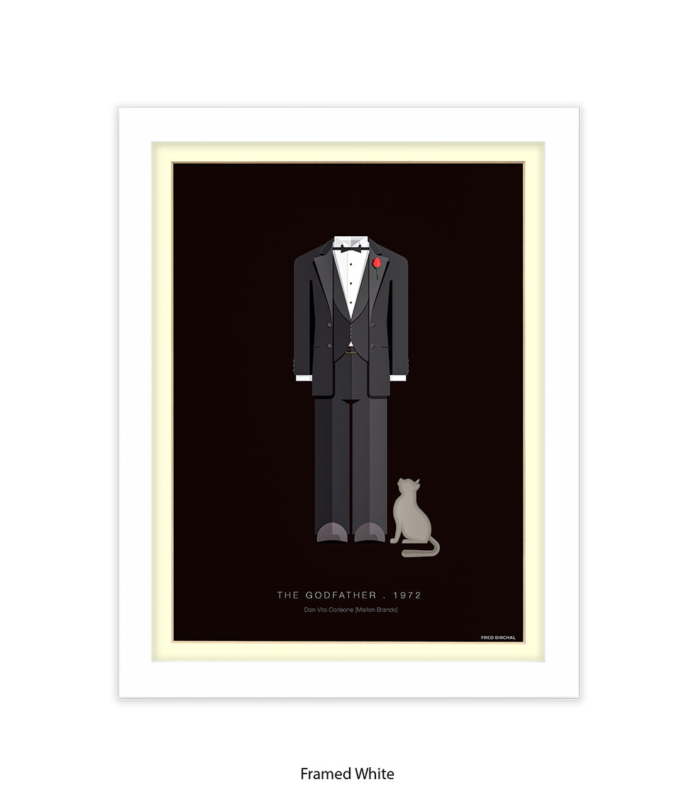 Godfather Don Vito Corleone Fred Birchal Art Print