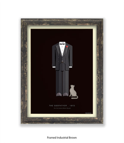 Godfather Don Vito Corleone Fred Birchal Art Print