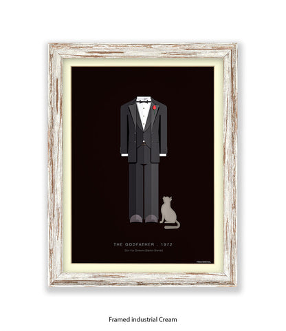 Godfather Don Vito Corleone Fred Birchal Art Print