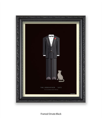 Godfather Don Vito Corleone Fred Birchal Art Print