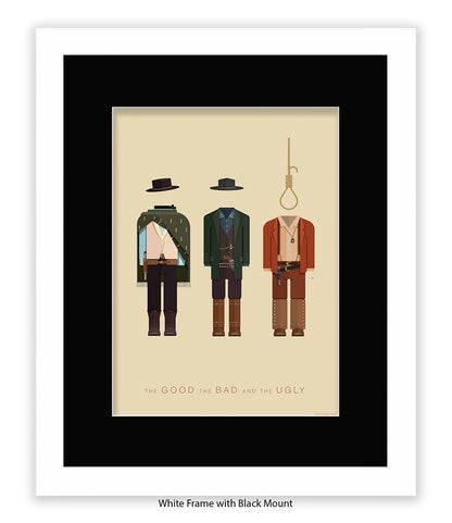 Good The Bad & The Ugly Fred Birchal Art Print