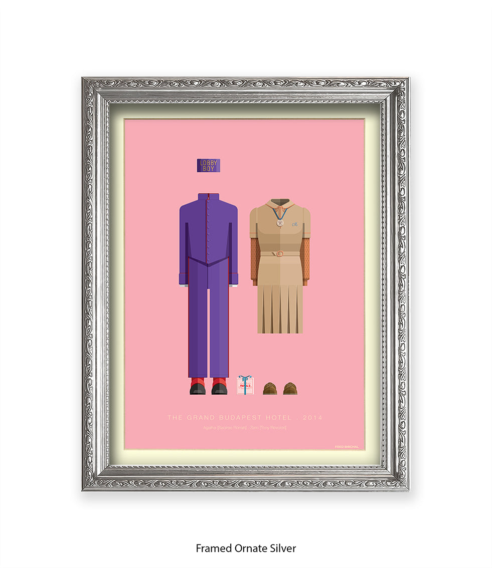 Grand Budapest Hotel Fred Birchal Art Print