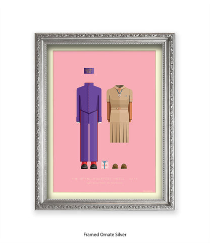 Grand Budapest Hotel Fred Birchal Art Print