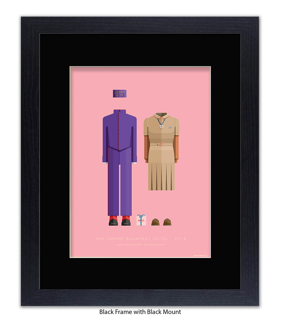 Grand Budapest Hotel Fred Birchal Art Print