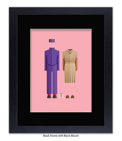 Grand Budapest Hotel Fred Birchal Art Print