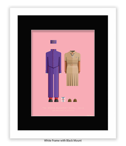 Grand Budapest Hotel Fred Birchal Art Print