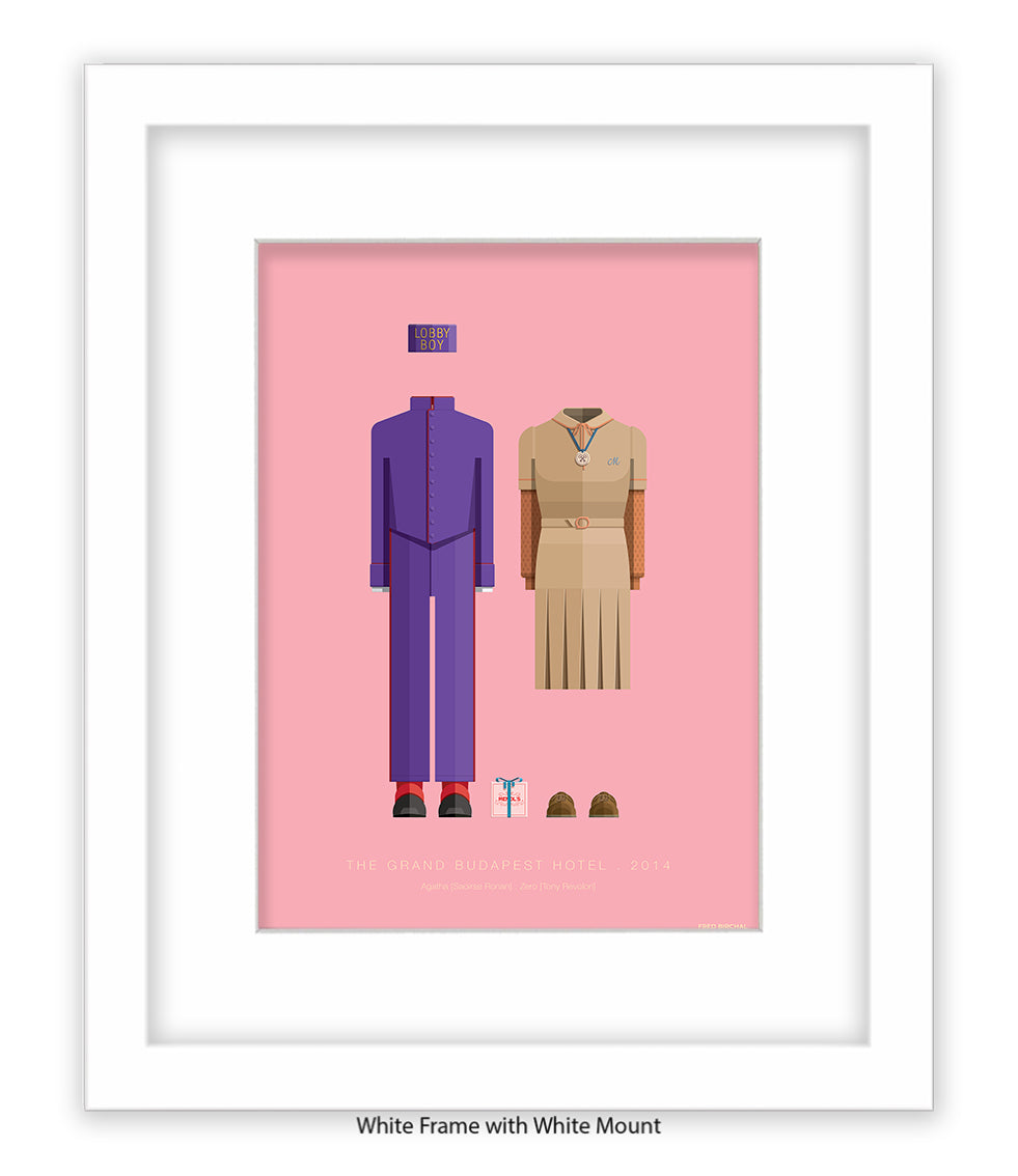 Grand Budapest Hotel Fred Birchal Art Print