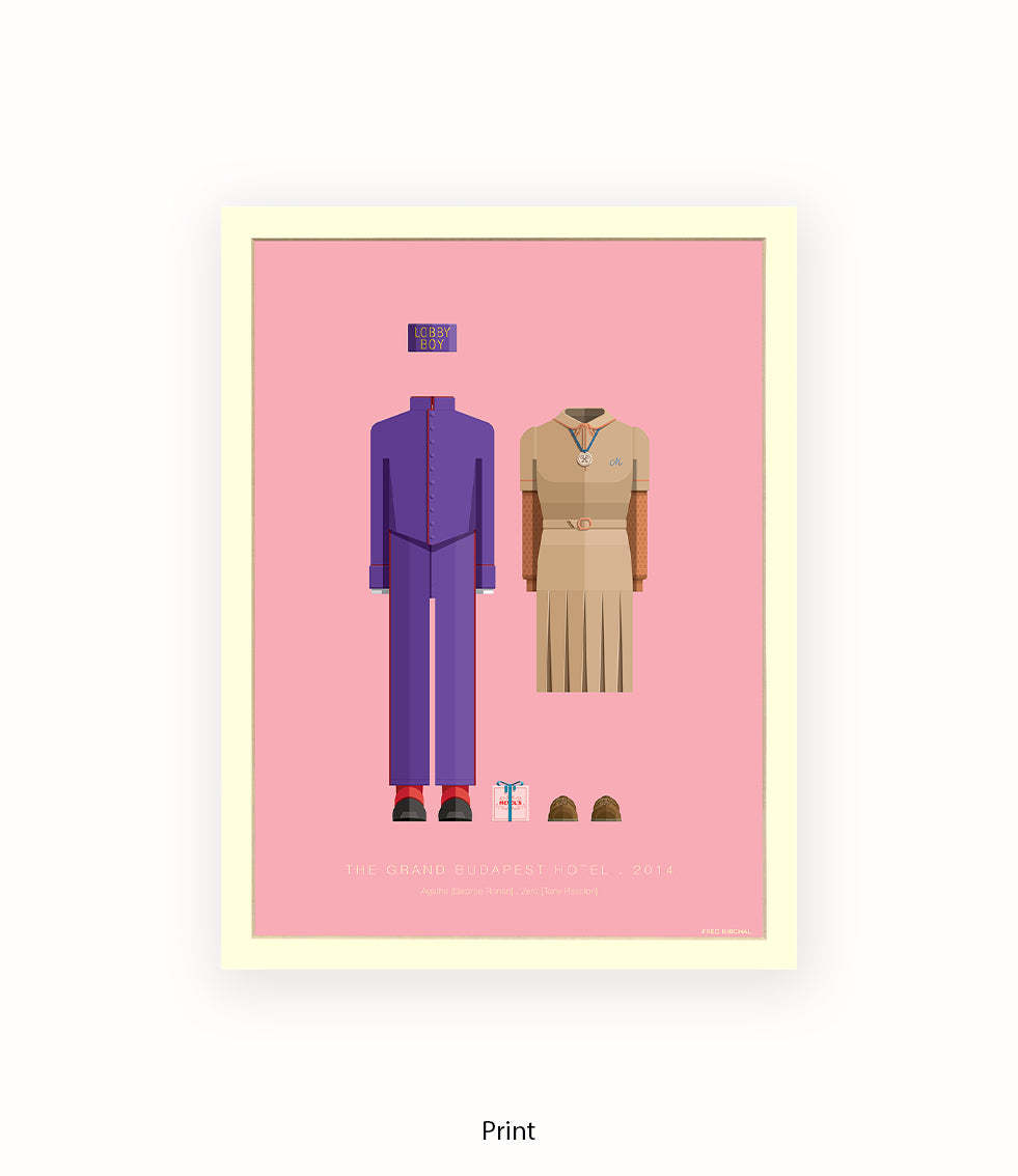 Grand Budapest Hotel Fred Birchal Art Print