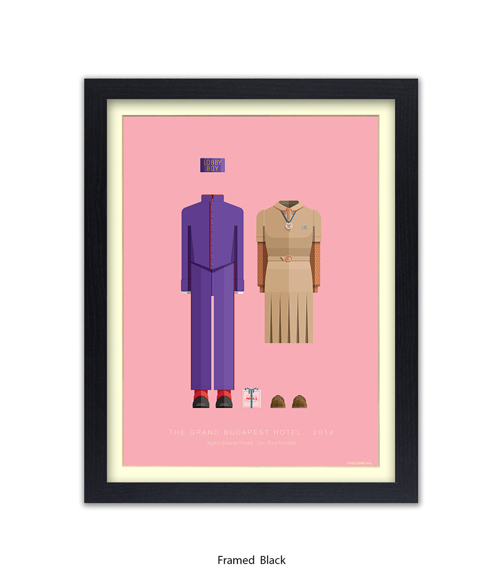 Grand Budapest Hotel Fred Birchal Art Print