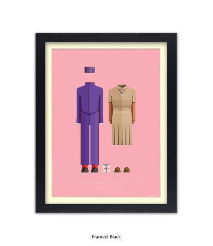 Grand Budapest Hotel Fred Birchal Art Print