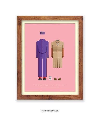 Grand Budapest Hotel Fred Birchal Art Print