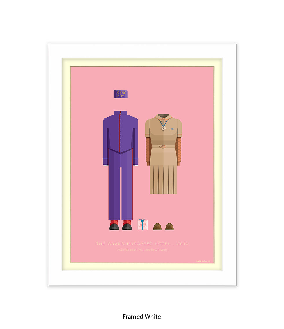 Grand Budapest Hotel Fred Birchal Art Print