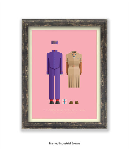 Grand Budapest Hotel Fred Birchal Art Print