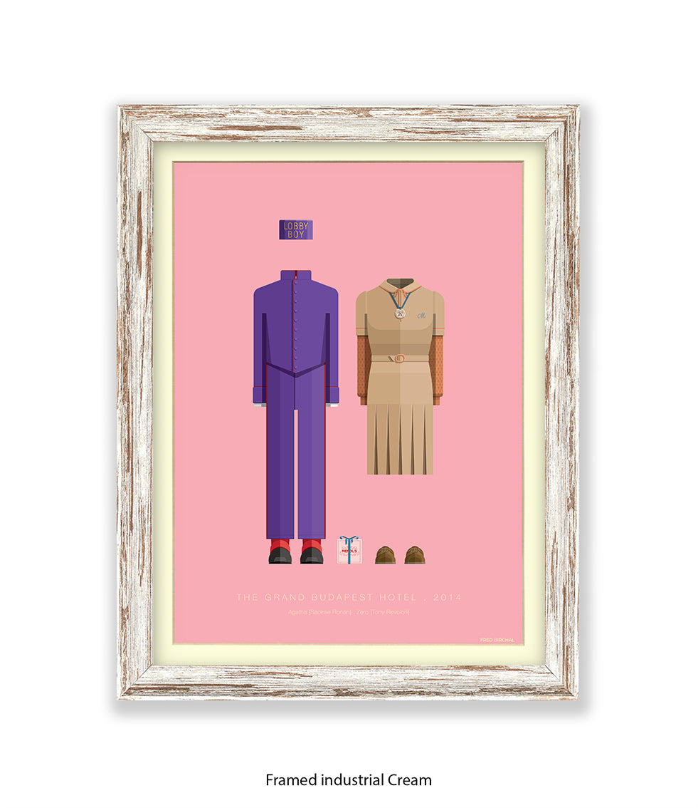 Grand Budapest Hotel Fred Birchal Art Print