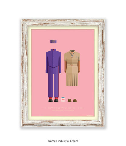 Grand Budapest Hotel Fred Birchal Art Print