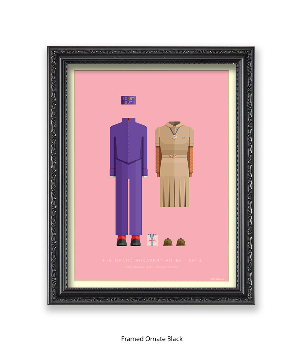 Grand Budapest Hotel Fred Birchal Art Print