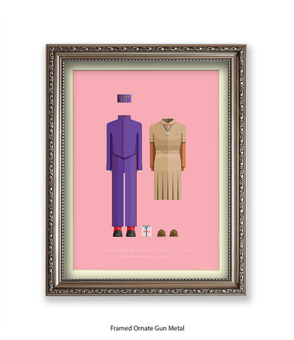 Grand Budapest Hotel Fred Birchal Art Print