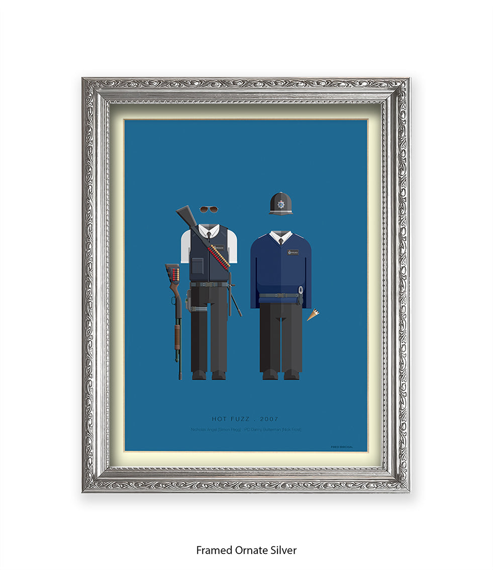 Hot Fuzz - Fred Birchal Art Print