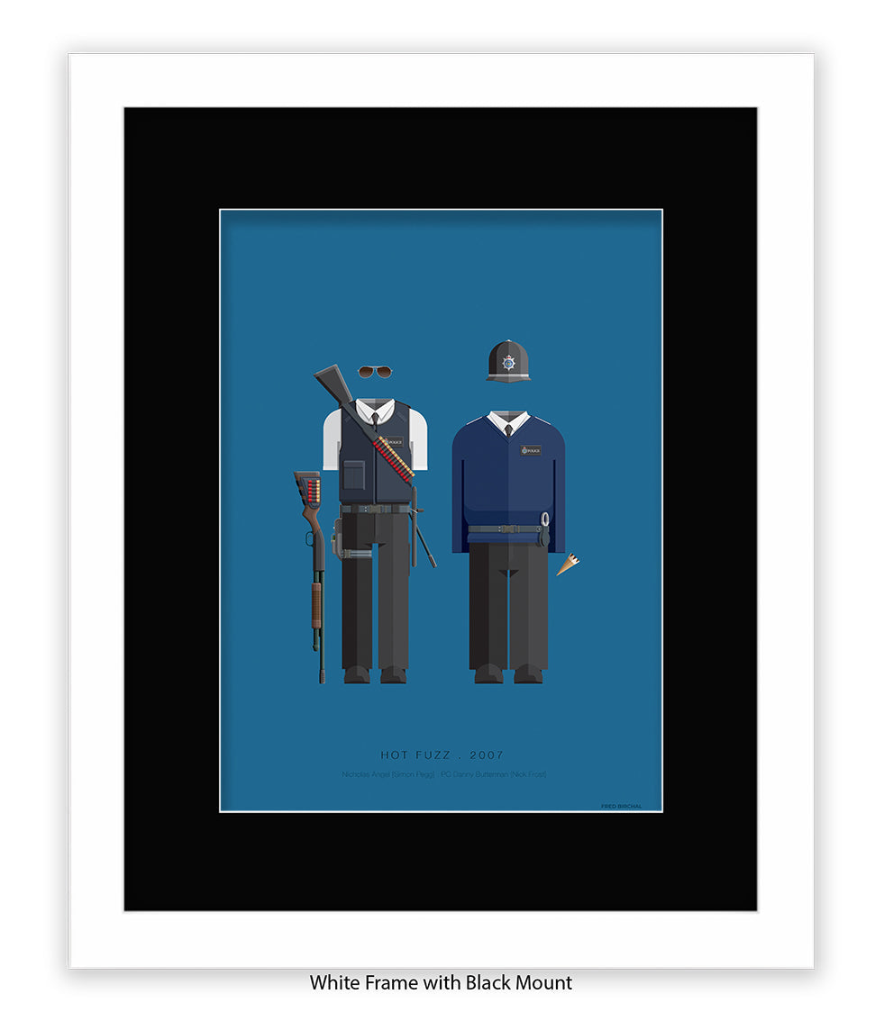 Hot Fuzz - Fred Birchal Art Print